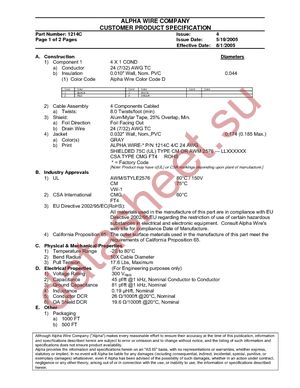 1214C SL005 datasheet  